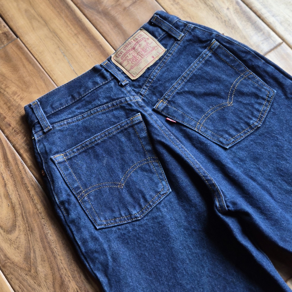 Levi's Dark Blue Straight Jeans